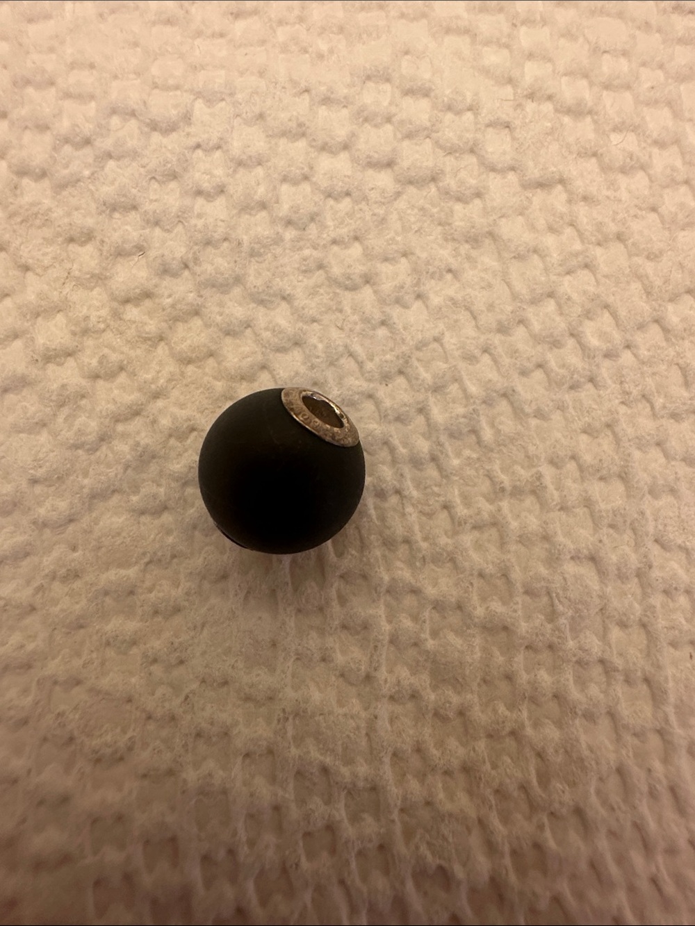 Thomas Sabo black bead charm